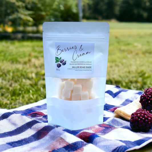 black raspberry scented wax melts