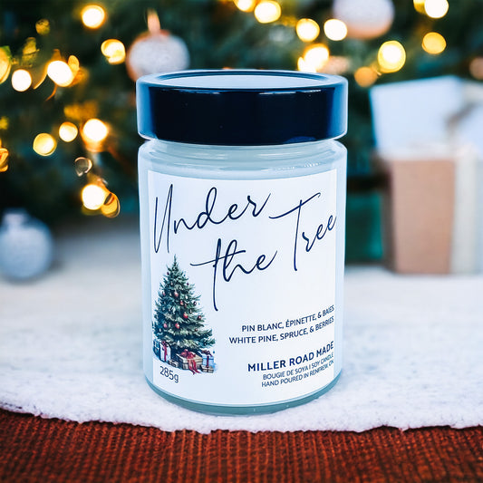 Under the Tree - christmas tree scented candle