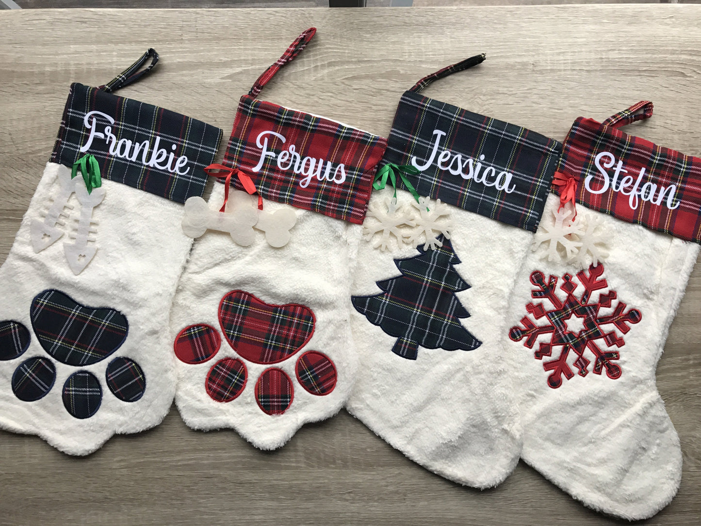 Tartan Christmas Stockings