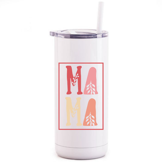 Printed Mom and Me matching tumblers