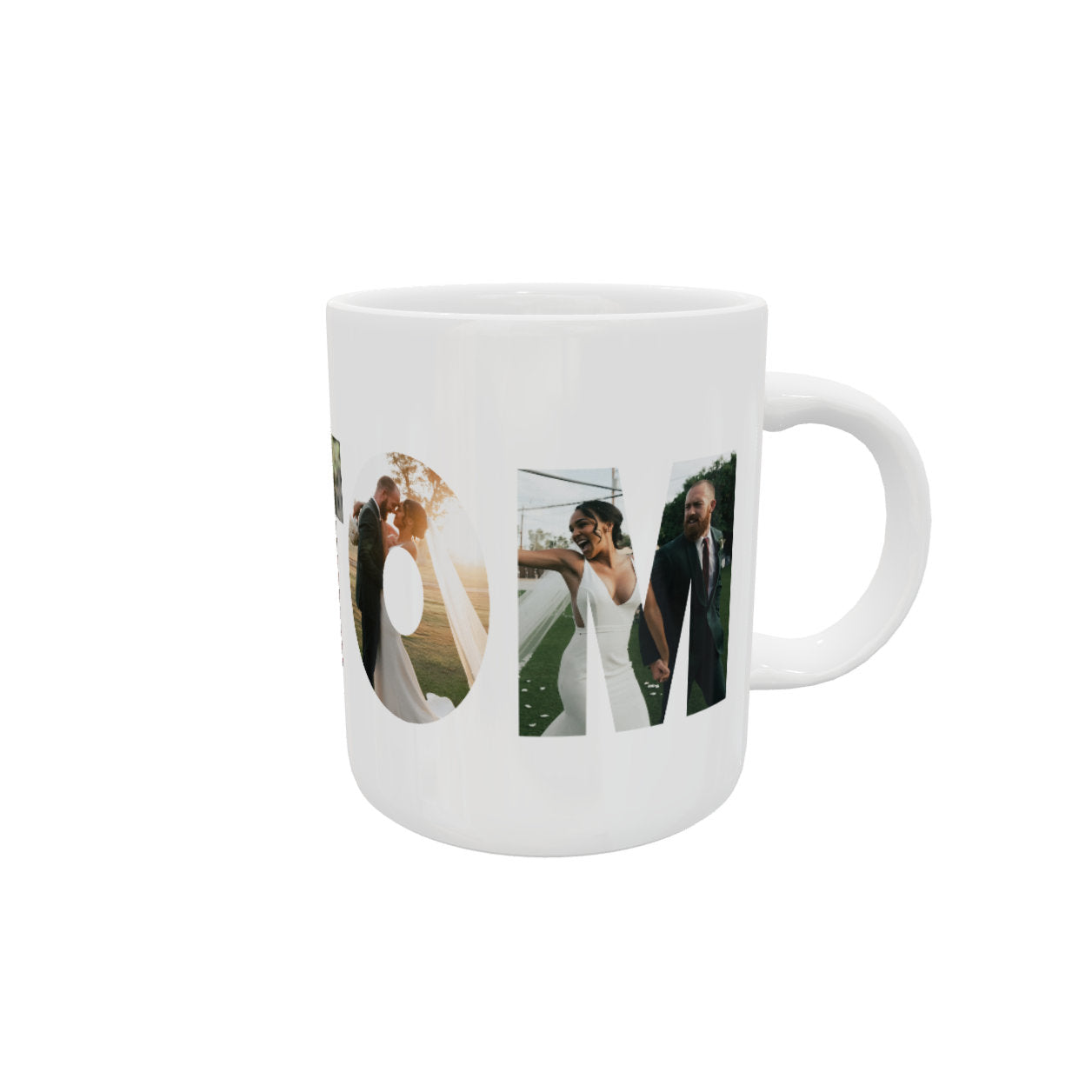 Custom Text Photo Mug