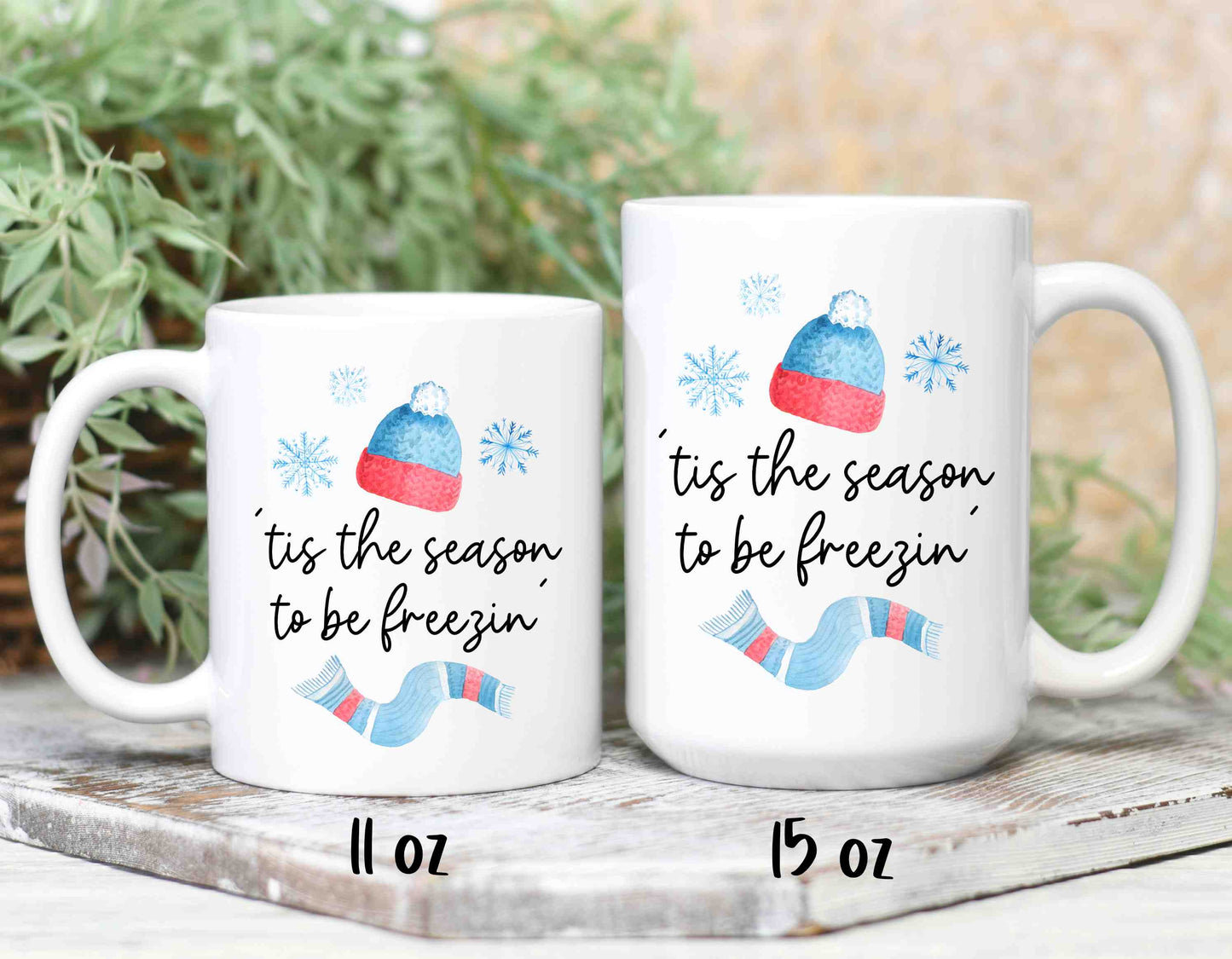 Tis the Season Christmas mug in 2 sizes