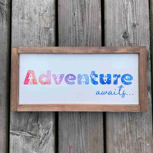 Space playroom or nursery sign for kids - made in Canada