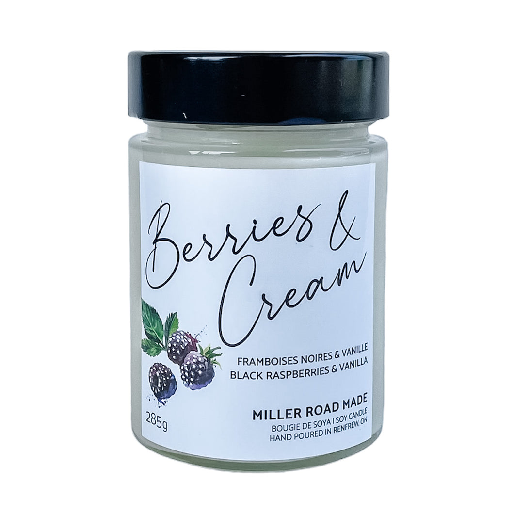 Berries & Cream - Soy Candle