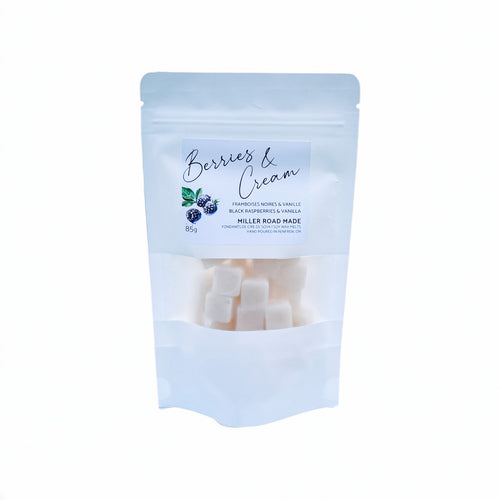 Berries & Cream wax melt cubes