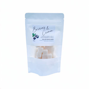 Berries & Cream wax melt cubes