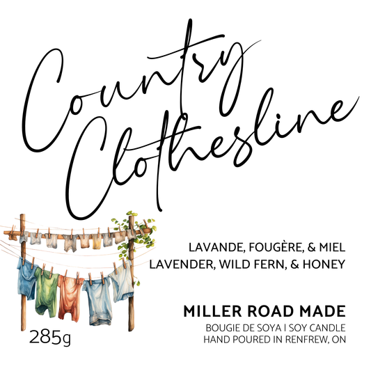 Country Clothesline - Wholesale Candle (6-pk)