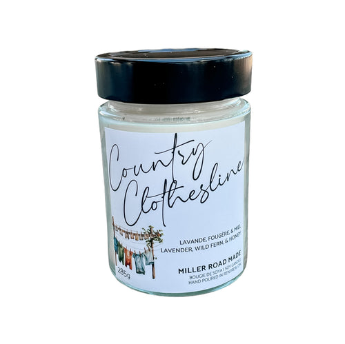 Country Clothesline Soy Candle - Spring Collection