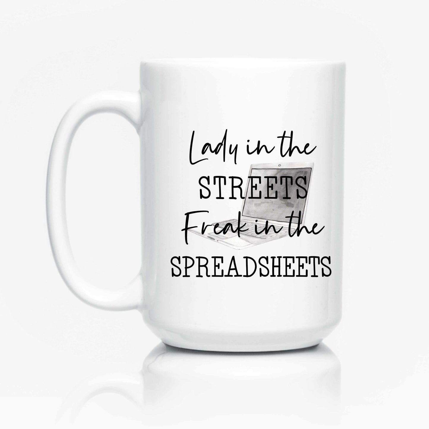CLEARANCE Mugs - Freak in the Spreadsheets