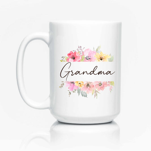 CLEARANCE Mugs - Grandma Florals