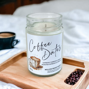 Coffee Dates - Canadian made soy candle