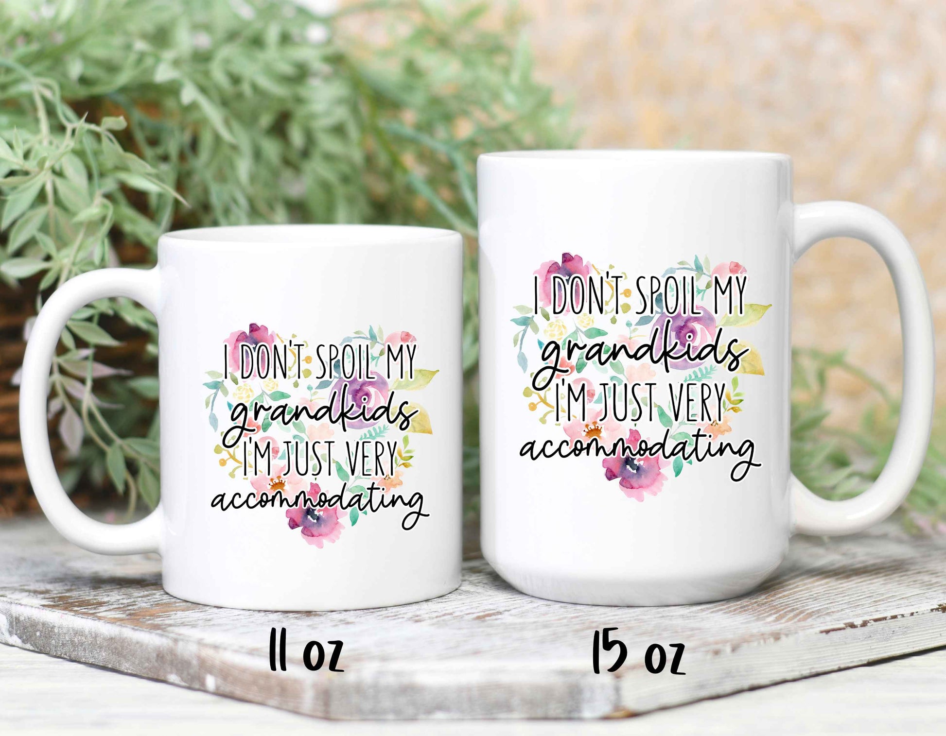 Grandma mug spoiling grandkids - 2 sizes