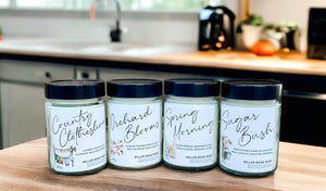 Spring Candle Collection - 4 fresh new scents for spring