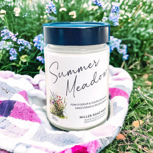 Summer Meadow - floral summer candle