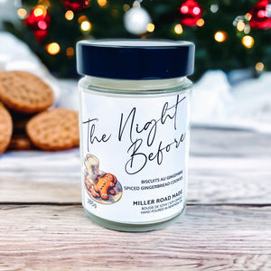 Christmas cookie scented soy candle