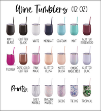 Load image into Gallery viewer, Wine Tumbler Colour Chart
