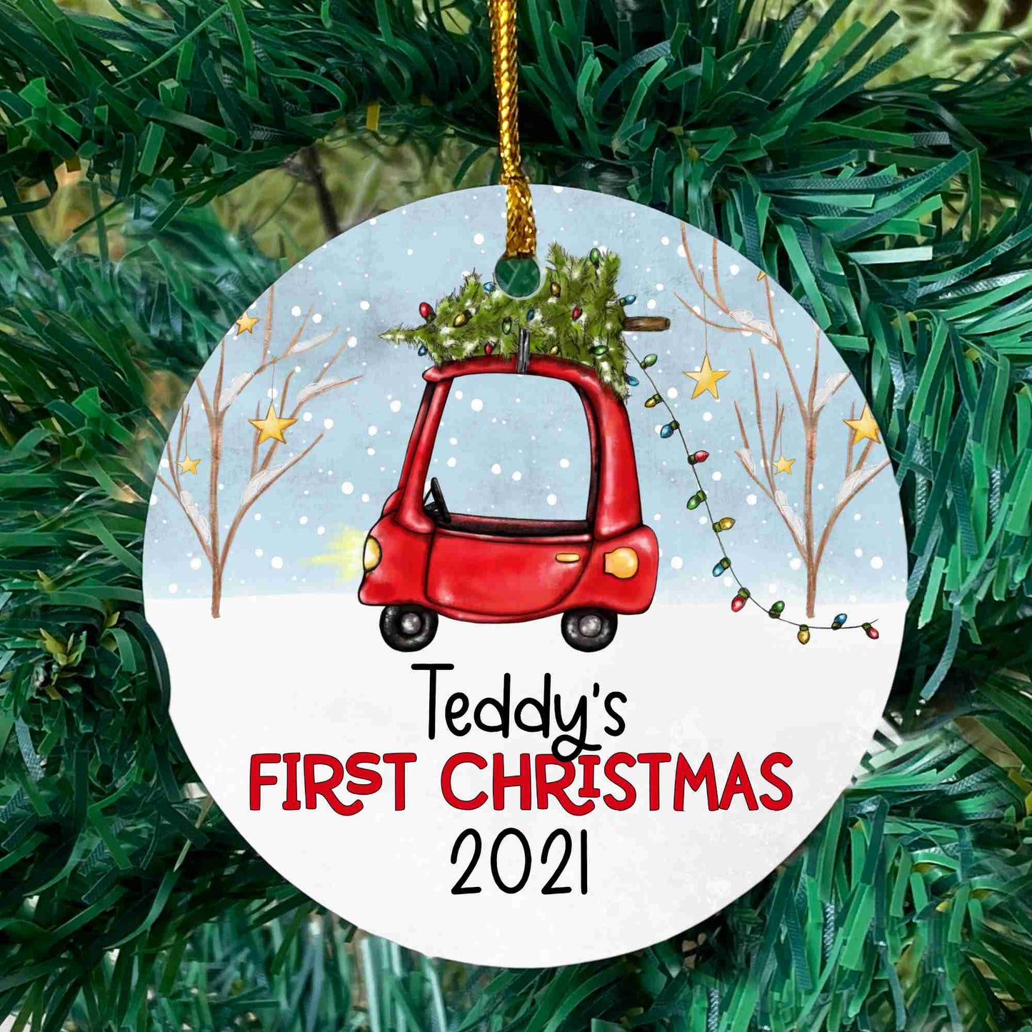 Child's First Christmas ornament