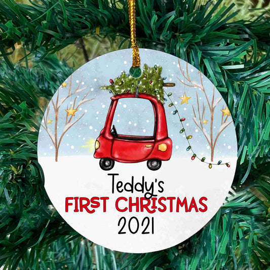 Child's First Christmas ornament