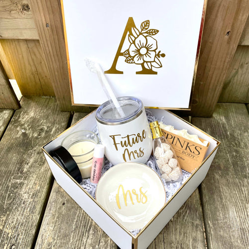 Bride Gift Box - Deluxe Box with Ring Dish