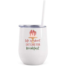 Load image into Gallery viewer, Cake printed wine tumbler
