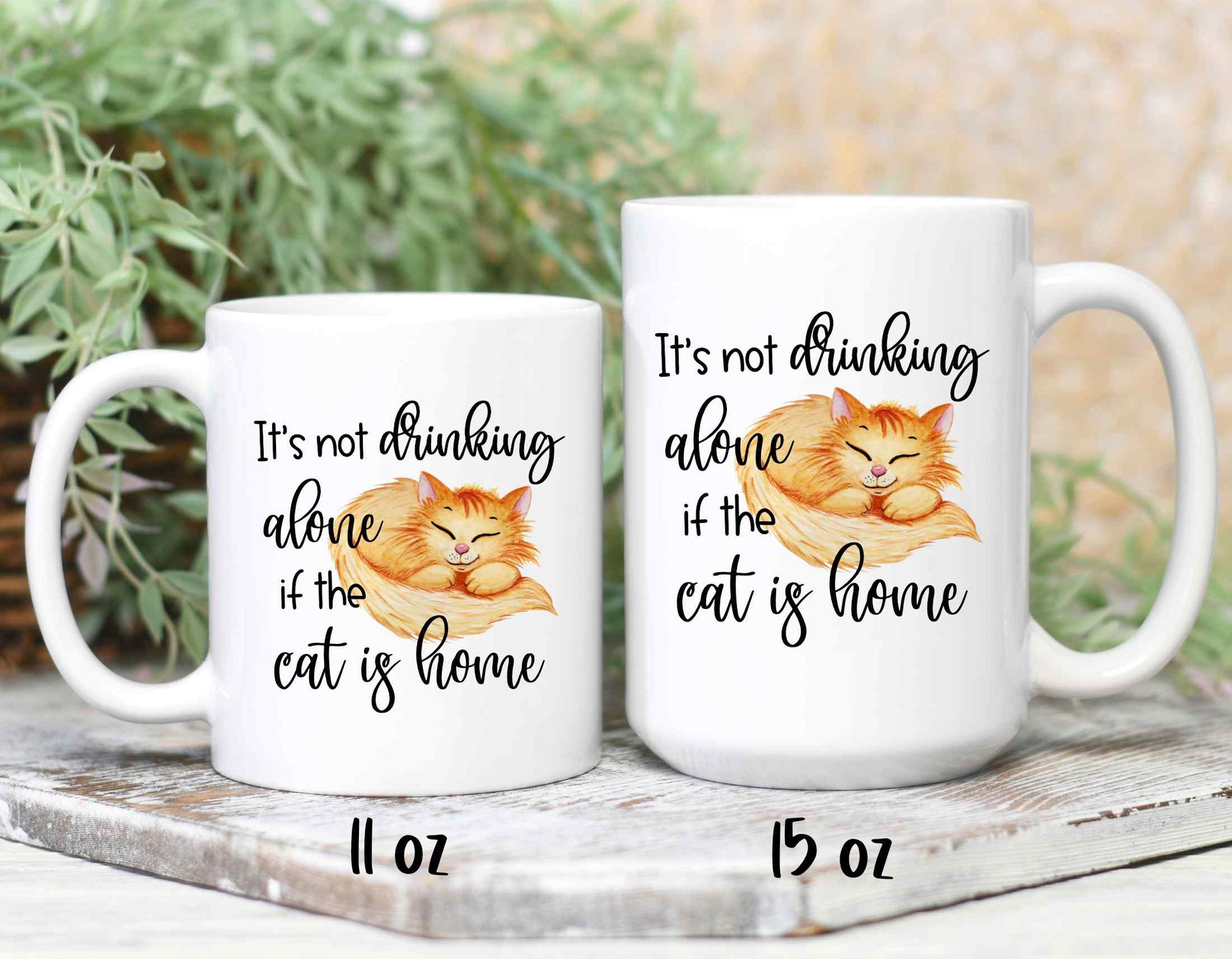 Cat owner mugs 2 sizes