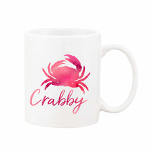 Load image into Gallery viewer, Watercolour crabby mug
