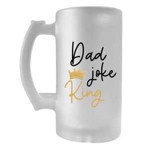 Dad Joke King - Beer Mug