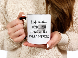 Freak in the Spreadsheets - Ceramic Mug