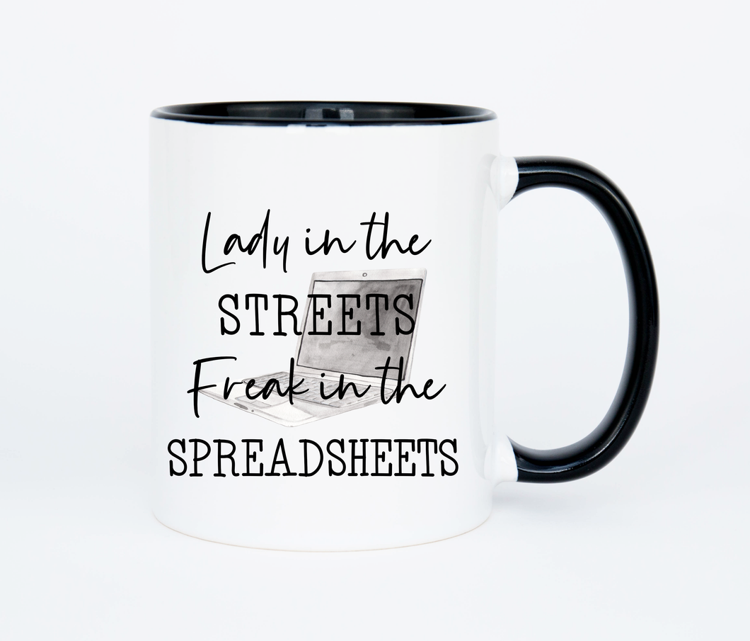 Freak in the Spreadsheets - Ceramic Mug