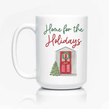Load image into Gallery viewer, Home for the Holidays mug
