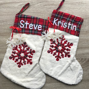 Tartan Christmas Stockings