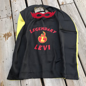 Kids Superhero Cape & Mask
