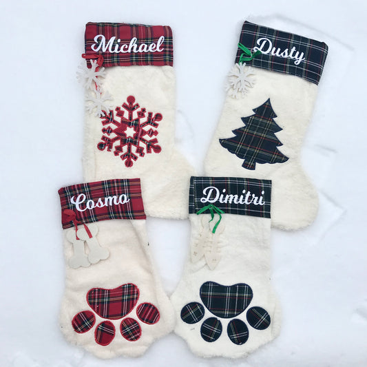 Tartan Christmas Stockings