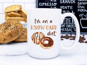 funny pun coffee mug donuts
