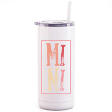 Load image into Gallery viewer, Floral letters mini tumbler
