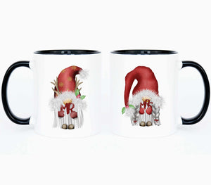 Mr & Mrs Gnome mugs