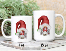 Load image into Gallery viewer, Mrs Gnome Christmas Mug Set in 2 sizes
