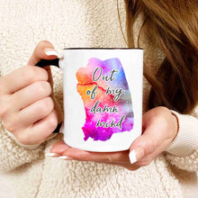 Load image into Gallery viewer, Watercolour galaxy mug
