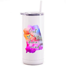 Load image into Gallery viewer, watercolour galaxy printed tumbler
