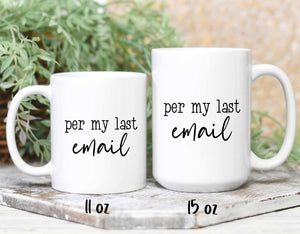 office mug collection gift for leaving coworker