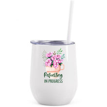 Load image into Gallery viewer, Floral coffee mug printed wine tumbler
