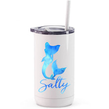 Load image into Gallery viewer, Salty watercolour printed tumbler
