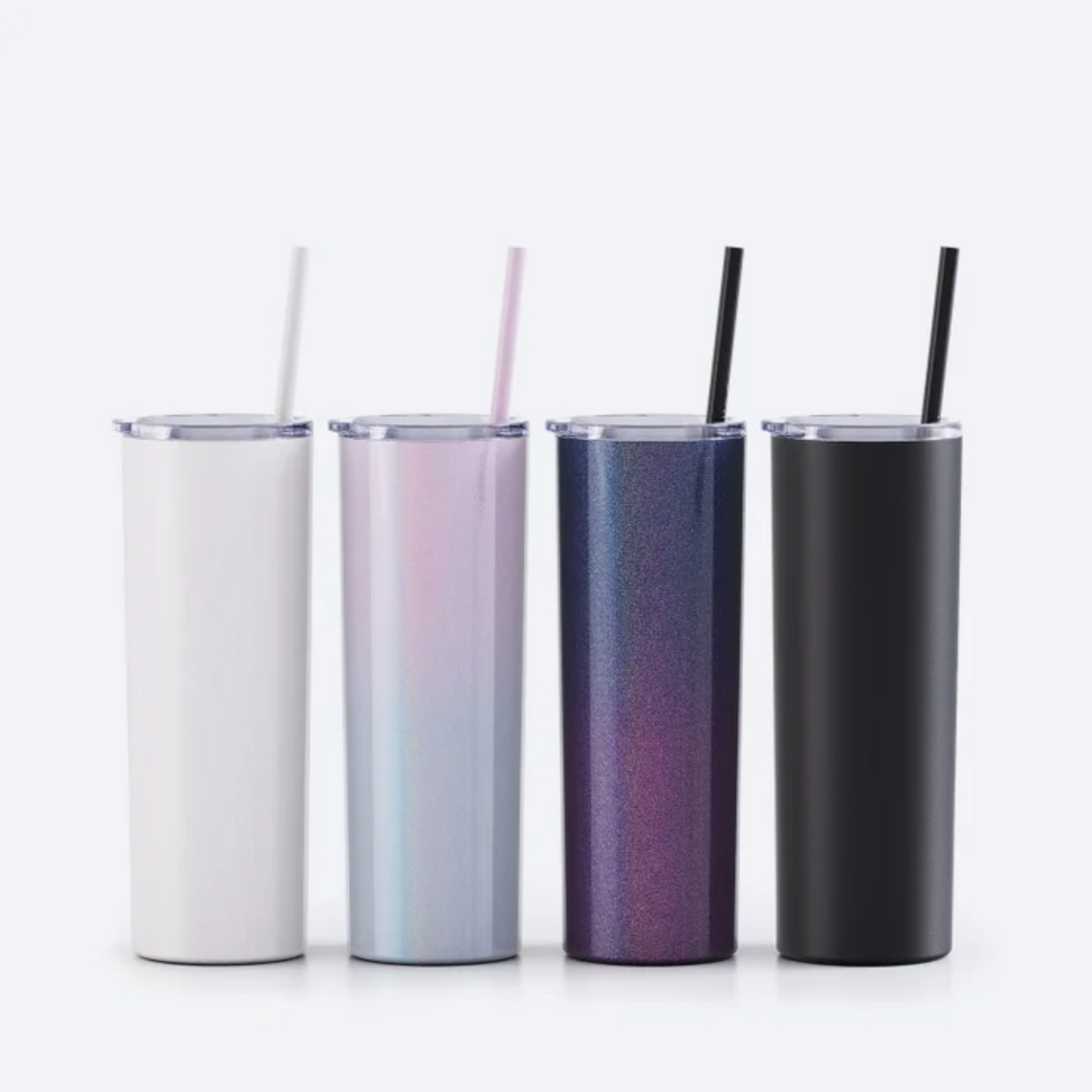 Skinny steel tumblers