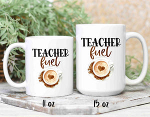 Teacher mugs in 2 sizes