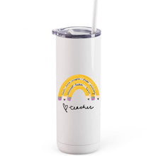 Load image into Gallery viewer, Stainless steel insulated tumbler for teacher gift
