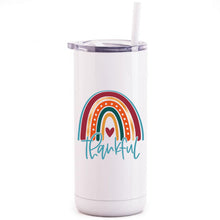 Load image into Gallery viewer, Insulated thankful tumbler for fall

