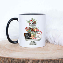 Load image into Gallery viewer, Farmhouse tray Christmas mug
