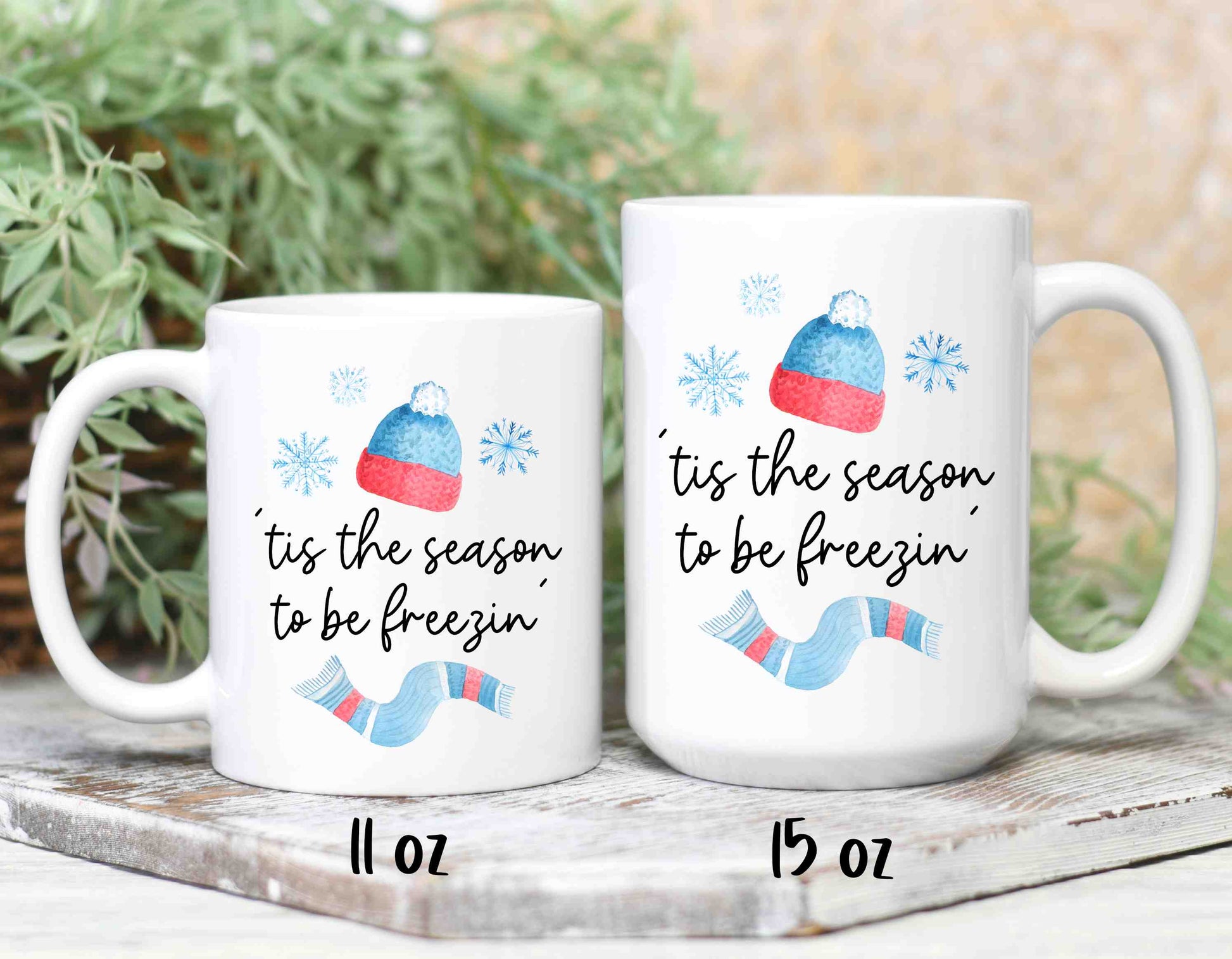 Tis the Season Christmas mug in 2 sizes