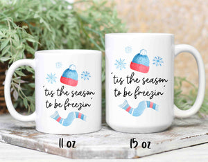 Tis the Season Christmas mug in 2 sizes