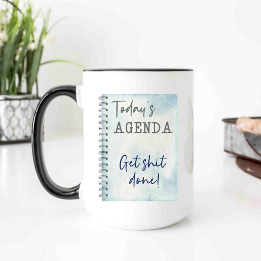 Productive day coffee mug